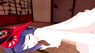 Kujou Sara Genshin Impact 3D Hentai Part 8/9 - 4 image