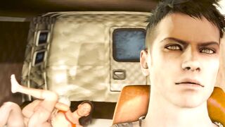 Nico Devil May Cry - Ass Drilling in a Van