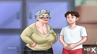 SummertimeSaga - Old lady got teeth removed and sucked E3 #9 - 6 image