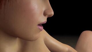 Toying with a buttplug in front of a mirror - 10 image