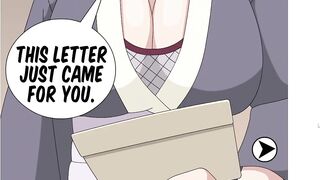 Tsunades Boobs Helps to Save City - 4 image