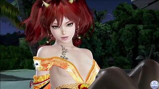 Dead or Alive Xtreme Venus Vacation Kanna Brocade of Dawn New Years Mod Fanservice Appreciation - 10 image