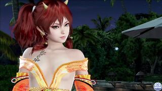 Dead or Alive Xtreme Venus Vacation Kanna Brocade of Dawn New Years Mod Fanservice Appreciation