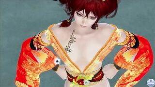 Dead or Alive Xtreme Venus Vacation Kanna Brocade of Dawn New Years Mod Fanservice Appreciation - 5 image