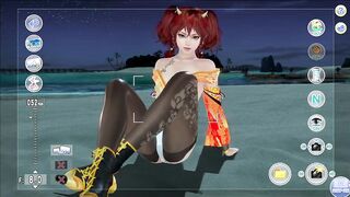 Dead or Alive Xtreme Venus Vacation Kanna Brocade of Dawn New Years Mod Fanservice Appreciation - 9 image