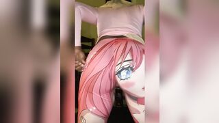 EXTREMELY risky living room squirt drink, twerk pussy and ass fingering - 3 image