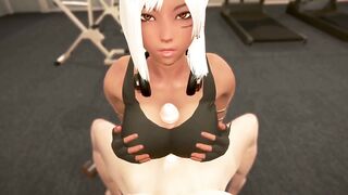 This Ebony waifu is all yours - 8 image