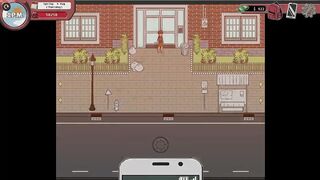 Spooky Milk Life - Hentai game - gameplay part 2 - blowjob from shopkeeper - 10 image