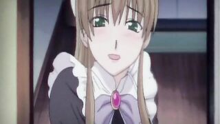 Hot Maid In A Naked Apron Pleases Master - 4 image