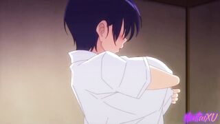 Uncensored Hentai / Fucked a titty student and filled her pussy with creampie - 8 image