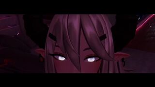 vtuber uses interactable virtual dildo for the first time - 1 image