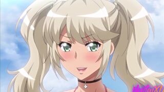 Hentai / Gyaru Step-sister lets me fuck her every day - 1 image