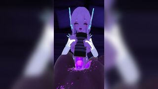 Cute Tsundere Android Bunny girlfriend become your supportive wet cum toy - 2 image