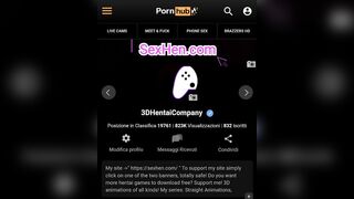 (4K) Horny ladies With perfect ass fuck big cocks for cum | 3D Hentai Animations | P105 - 4 image