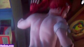 (4K) Horny ladies With perfect ass fuck big cocks for cum | 3D Hentai Animations | P105 - 5 image