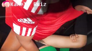 Took a Pretty Girl to the Night Forest to Fuck her Pussy and Mouth in the Car - Karely Ruiz - 8 image