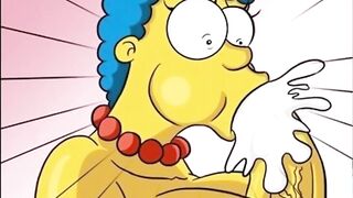 The Simpsons - Marge Fucked on valentines Comic Porn Parody - 10 image