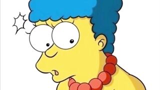 The Simpsons - Marge Fucked on valentines Comic Porn Parody - 2 image