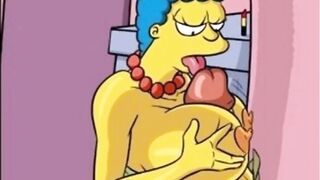 The Simpsons - Marge Fucked on valentines Comic Porn Parody - 9 image