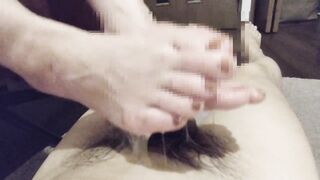 Foot job after massage - 9 image