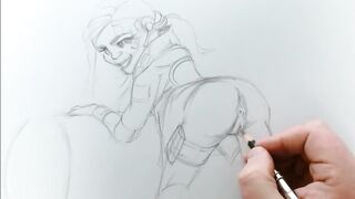 Cuberpunk 2027 edgerunners hentai teen getting fucked by cyber cock - 3 image