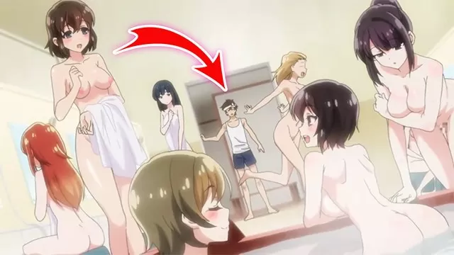 Hot Sex In Bidesi Park - Hentai / A guy washes girls in a public bathhouse watch online