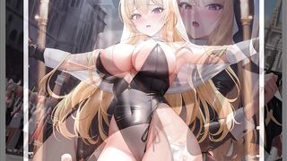 AI generated Hentai Story: Sexy Nun alternative World(Isekai) Stable Diffusion - 3 image