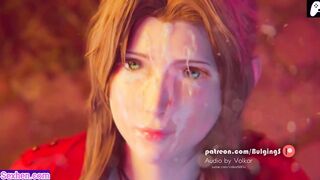 (4K) Tifa and Aerith enjoy fucking horny dick hard because they want cum |3D Hentai Animations |P104 - 7 image