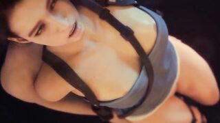 Jill Valentine Hard Anal Fucked 3D Uncensored Hentai
