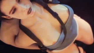 Jill Valentine Hard Anal Fucked 3D Uncensored Hentai - 8 image