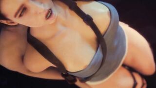 Jill Valentine Hard Anal Fucked 3D Uncensored Hentai - 9 image