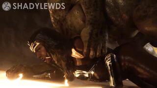 Wonder Woman Captured By An Orc (Injustice 2) - 7 image