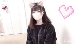 Japanese big-breasted cat cosplay - 4 image