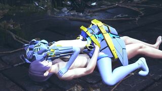 Robot Girl Cowgirl | 3D Hentai - 10 image