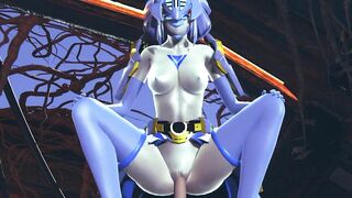 Robot Girl Cowgirl | 3D Hentai