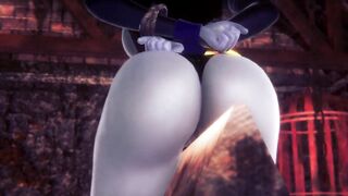 Raven takes a ride on the Wooden Pony BSDM | Titans Porn - 3 image