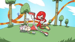 Amy X Knuckles! A Sonic The Hedgehog Cartoon - 3 image