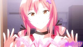 Hentai / checked into a student dormitory with horny gymnasts girls - 7 image