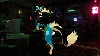 Wicker Beast gets bent over desk and Cums 6 times then collapses - 10 image