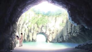 Nudist Couple Ends Up Fucking Doggystyle on a Beach | Anime Hentai - 5 image