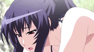 Nudist Couple Ends Up Fucking Doggystyle on a Beach | Anime Hentai - 7 image