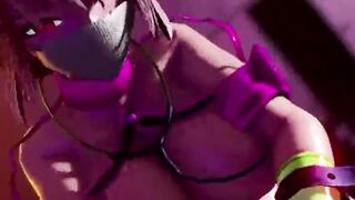 Futa / Futanari Anal Orgy DP Gangbang Deepthroat 3D Hentai - 9 image