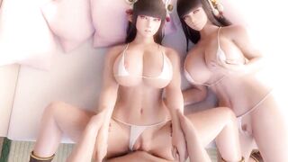 3D Compilation Monster Hunter World Rise Hot Big Tits Teens Uncensored Hentai - 5 image