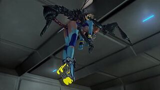 Zero Suit Samus Defeated: 3D Sex Animation - Skyrim