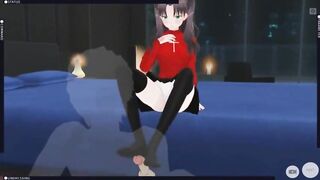 Rin Tohsaka 3dD Hentai