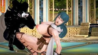 3D Hentai 26 Demon King and Warrior - 1 image