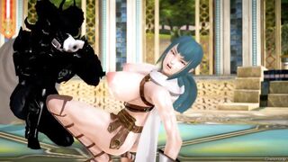 3D Hentai 26 Demon King and Warrior - 10 image