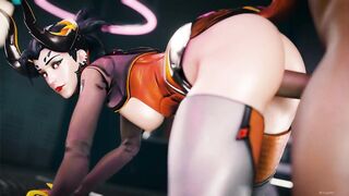 Perfect 3D SFM Hentai Compilation [54] (SOUND 60FPS/120FPS) - 8 image