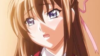 Cute Busty Hentai Babe Fuck First Time [ Uncensored ] - 2 image