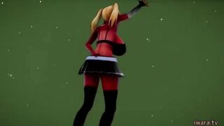 [MMD] R-18 Tanning Saya-chan fascinante baile de c - 3 image